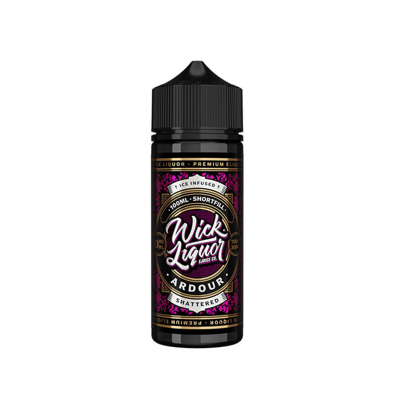 Wick Liquor Ardour Shattered 100ml Shortfill E-Liquid