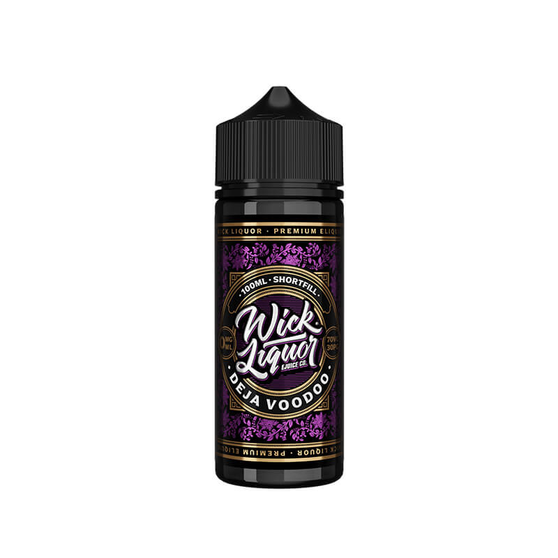 Wick Liquor Deja Voodoo 100ml Shortfill E-Liquid