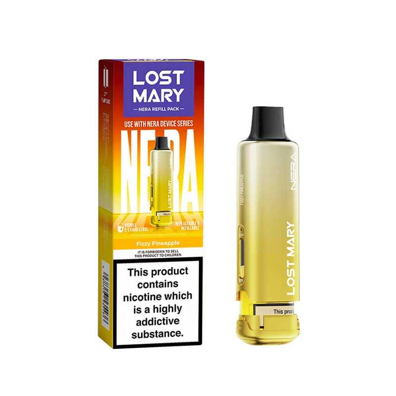 Lost Mary Nera15K Fizzy Pineapple Prefilled Vape Pod