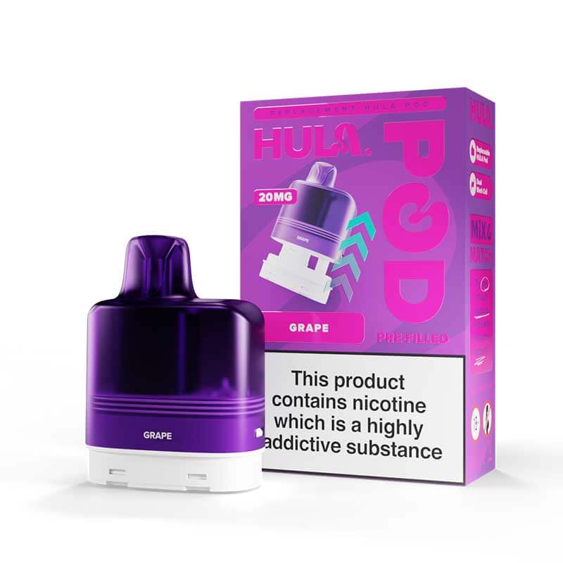 Hula 7000 Grape Prefilled Vape Pod + Refill