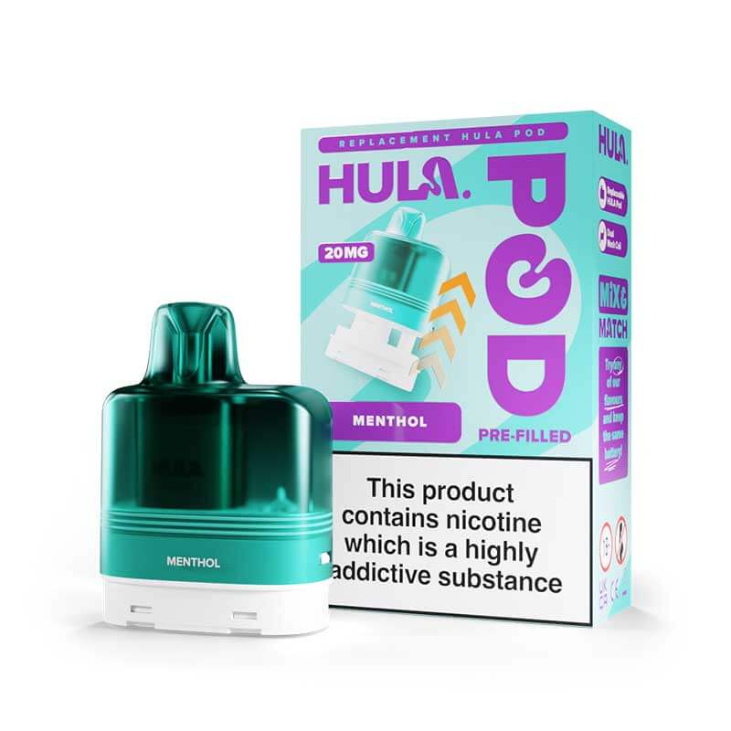 Hula 7000 Menthol Prefilled Vape Pod + Refill
