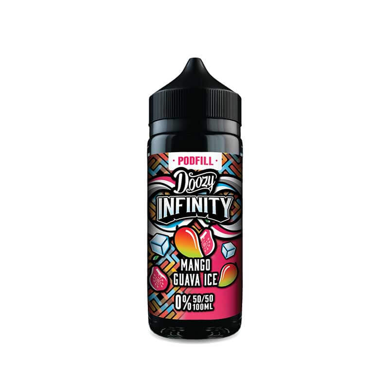 Doozy Vape Co Infinity Mango Guava Ice 50/50 Shortfill E-Liquid 100ml