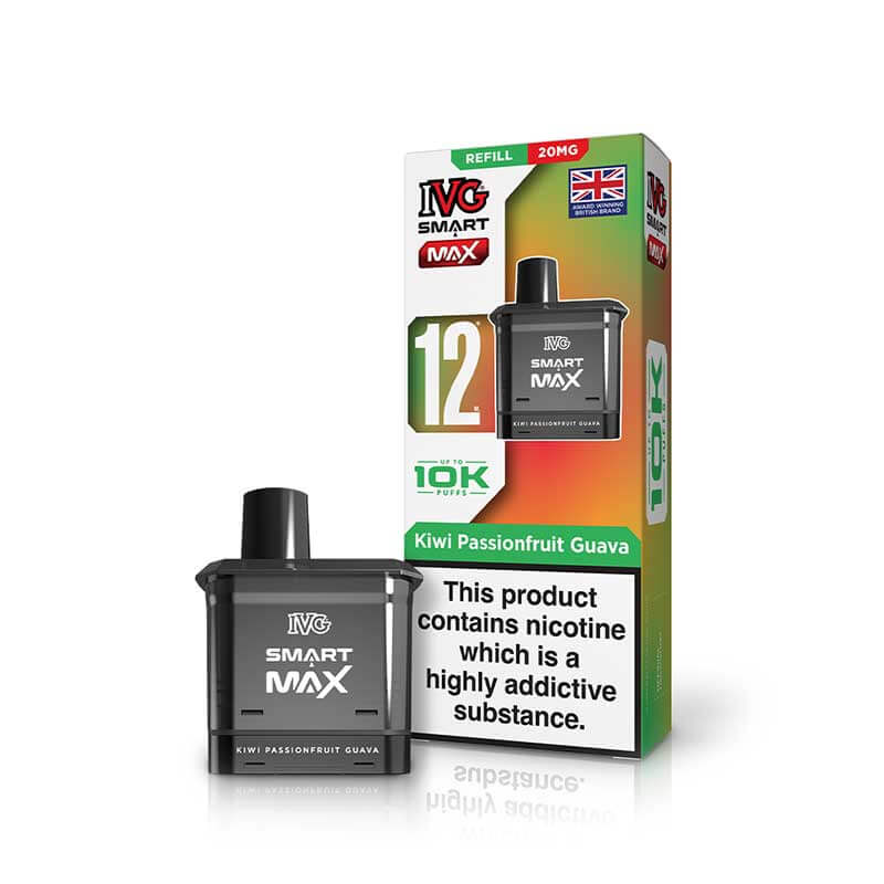 IVG Smart Max Kiwi Passionfruit Guava Prefilled Vape Pod + Refill