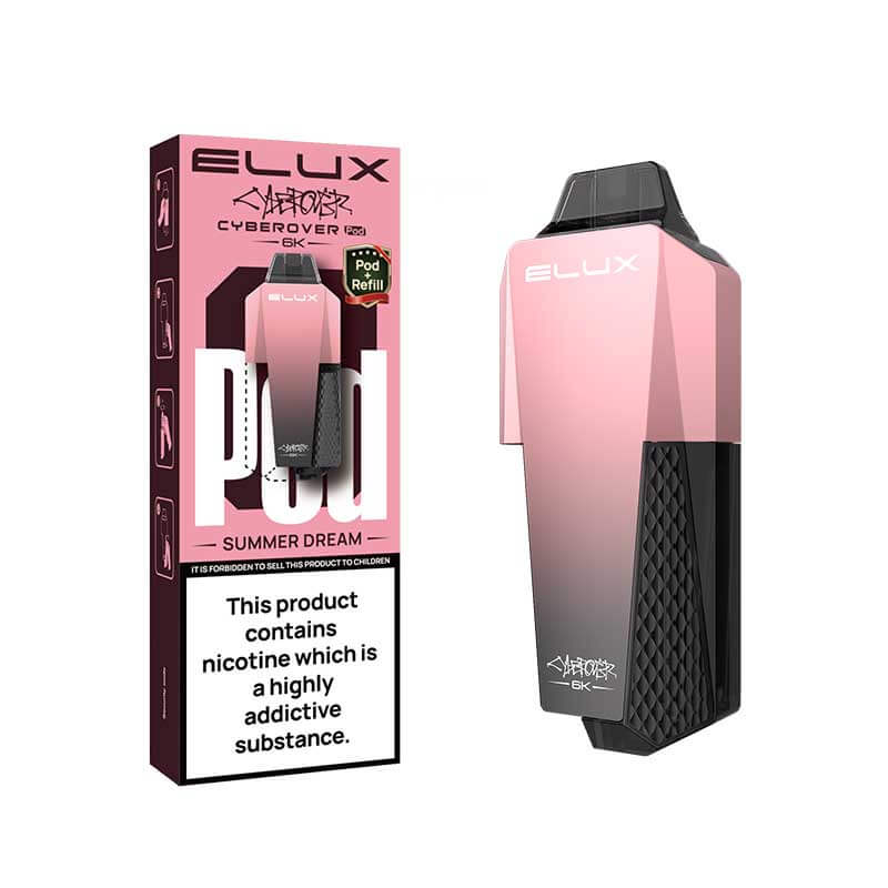 Elux Cyberover 6K Summer Dream Prefilled Vape Pods + Refill