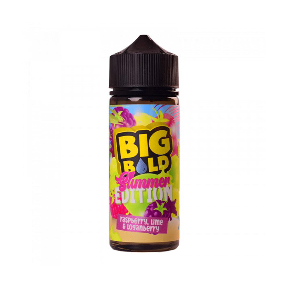 Big Bold Summer Edition Raspberry Lime & Loganberry 100ml Shortfill E-liquid