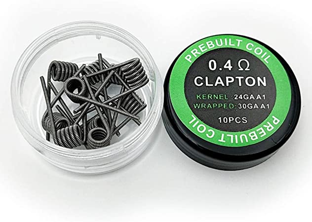 FeiFan Prebuilt Coils -- 0.4 ohm Clapton Coils (7pcs)
