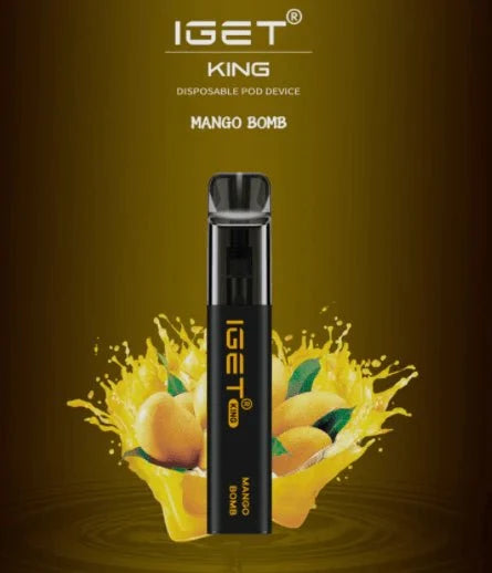 IGET King Vape - Mango Bomb (2600 Puffs)