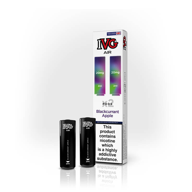 IVG Air Blackcurrant Apple Prefilled Vape Pods - 20mg