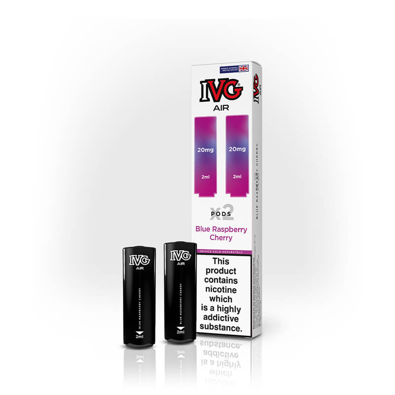 IVG Air Blue Raspberry Chery Prefilled Vape Pods - 20mg