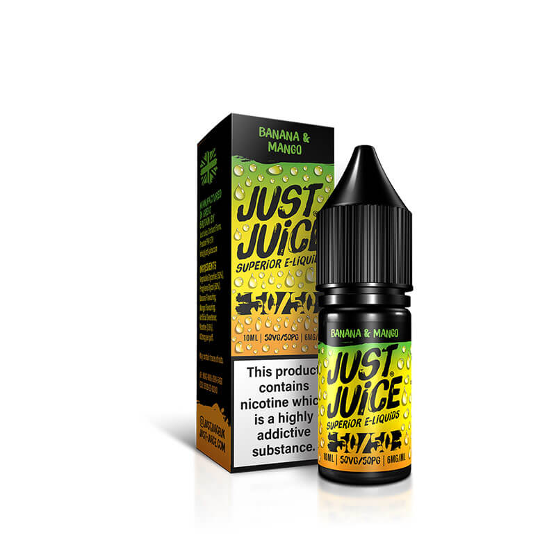 Just Juice Banana & Mango 50/50 10ml E-Liquid
