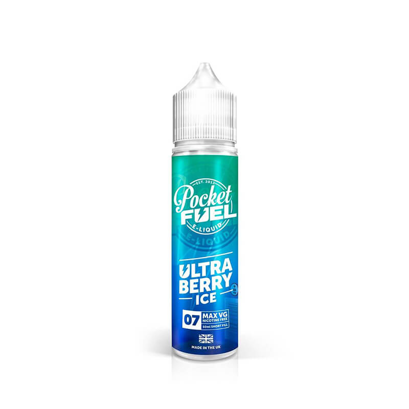 Pocket Fuel Ultra Berry Ice Shortfill E-Liquid