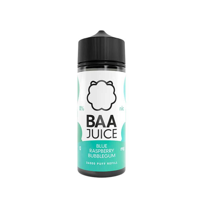Baa Juice Blue Raspberry Bubblegum Shortfill 100ml E-Liquid