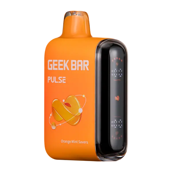 BUY 1 GET 1 FREE Orange Mint Saver Geek Bar Pulse (Savers Edition) | Vape Amazon India