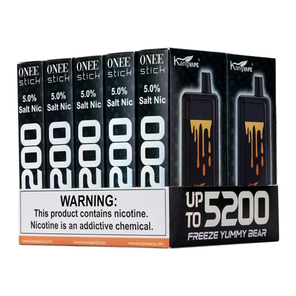 BUY 1 GET 1 FREE Freeze Yummy Bear Kangvape Onee Stick 5200 | Vape Amazon India Kangvape