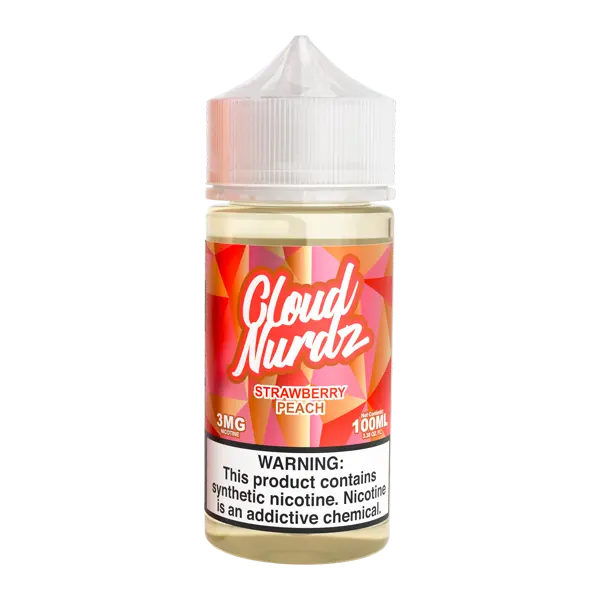 BUY 1 GET 1 FREE Strawberry Peach Cloud Nurdz eJuice | Vape Amazon India