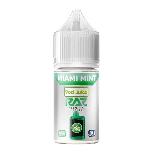 BUY 1 GET 1 FREE Miami Mint RAZ X Pod Juice | Vape Amazon India