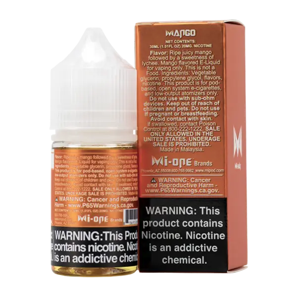 BUY 1 GET 1 FREE Mango Mi-Salt | Vape Amazon India Mi-Salt