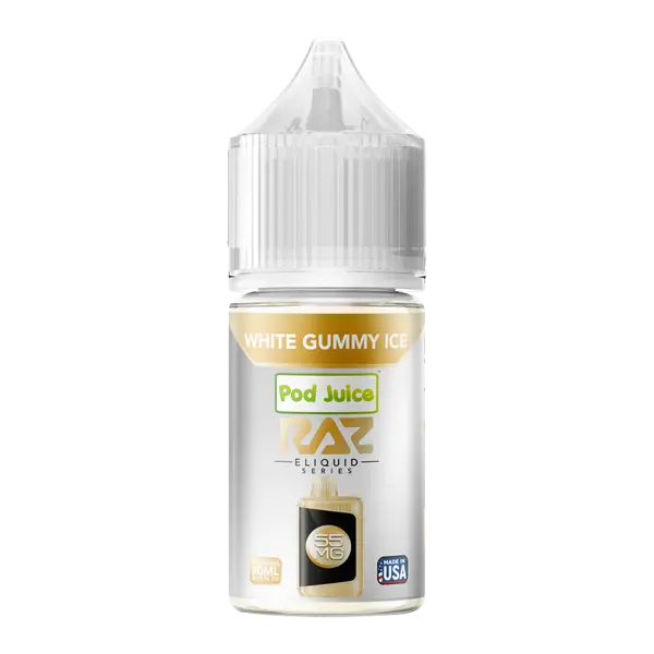 BUY 1 GET 1 FREE White Gummy Ice RAZ X Pod Juice | Vape Amazon India