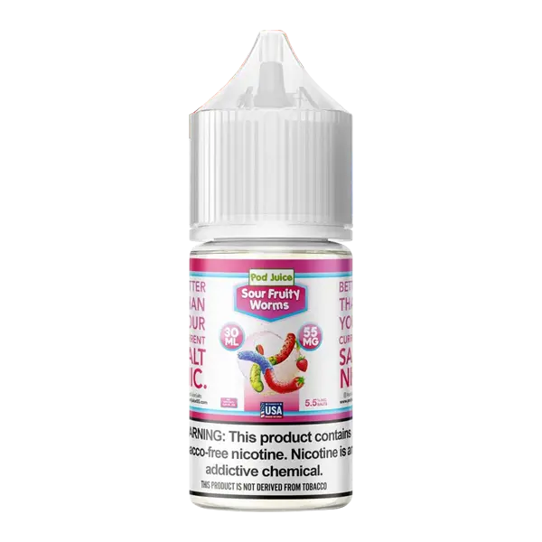 BUY 1 GET 1 FREE Sour Fruity Worms Pod Juice | Vape Amazon India