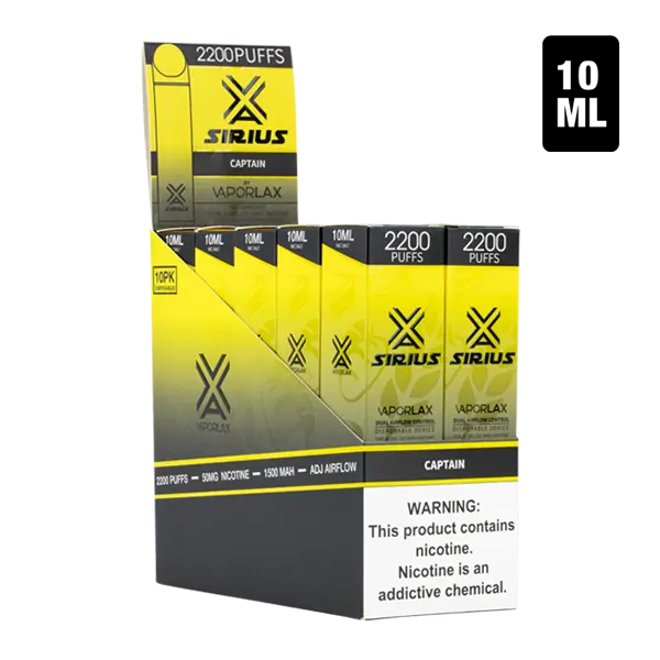 BUY 1 GET 1 FREE Captain by Sirius | Vape Amazon India VaporLax