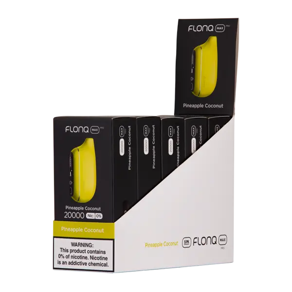BUY 1 GET 1 FREE Pineapple Coconut FLONQ Max Pro ZERO | Vape Amazon India Flonq