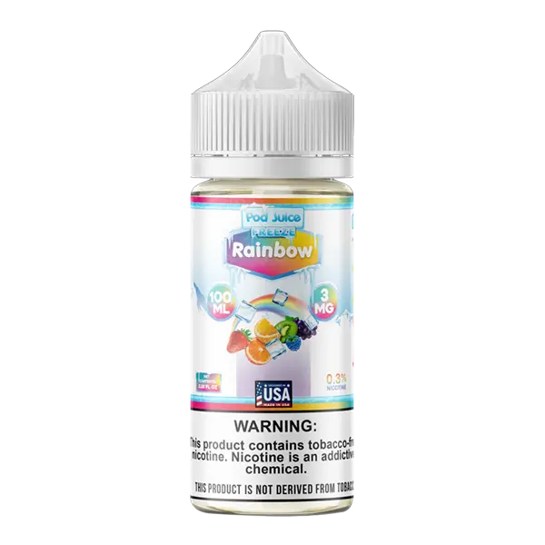 BUY 1 GET 1 FREE Rainbow Freeze Pod Juice 100ml | Vape Amazon India