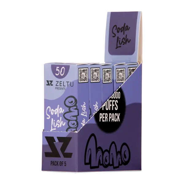 BUY 1 GET 1 FREE Soda Lish Momo Zeltu X3 Pods | Vape Amazon India Zeltu