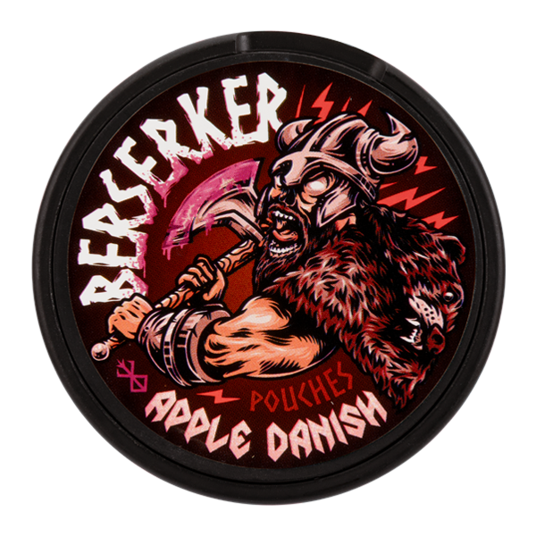 BUY 1 GET 1 FREE Apple Danish Berserker Caffeine Pouches | Vape Amazon India