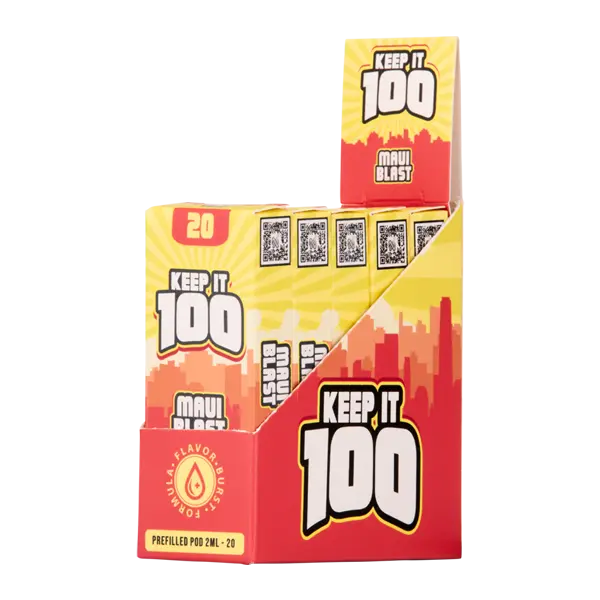 BUY 1 GET 1 FREE Maui Blast Keep It 100 Zeltu X3 Pods | Vape Amazon India Zeltu