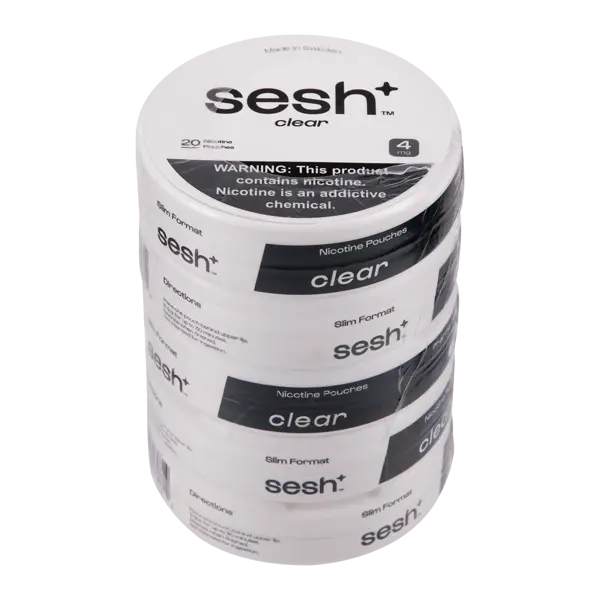 BUY 1 GET 1 FREE Clear Sesh Pouches | Vape Amazon India Sesh