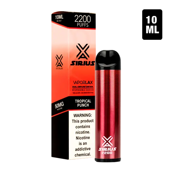 BUY 1 GET 1 FREE Tropical Punch by Sirius | Vape Amazon India VaporLax