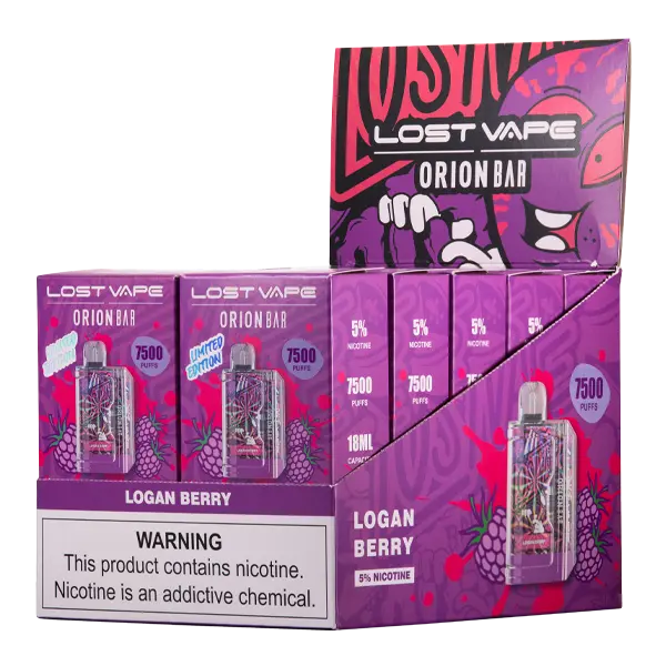 BUY 1 GET 1 FREE Logan Berry Orion Bar 7500 | Vape Amazon India Lost Vape