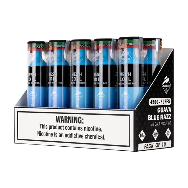 BUY 1 GET 1 FREE Guava Blue Razz Tugpod Evo | Vape Amazon India Tugpod