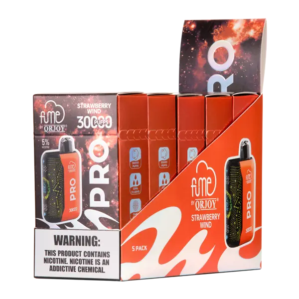 BUY 1 GET 1 FREE Strawberry Wind Fume PRO 30K | Vape Amazon India Fume