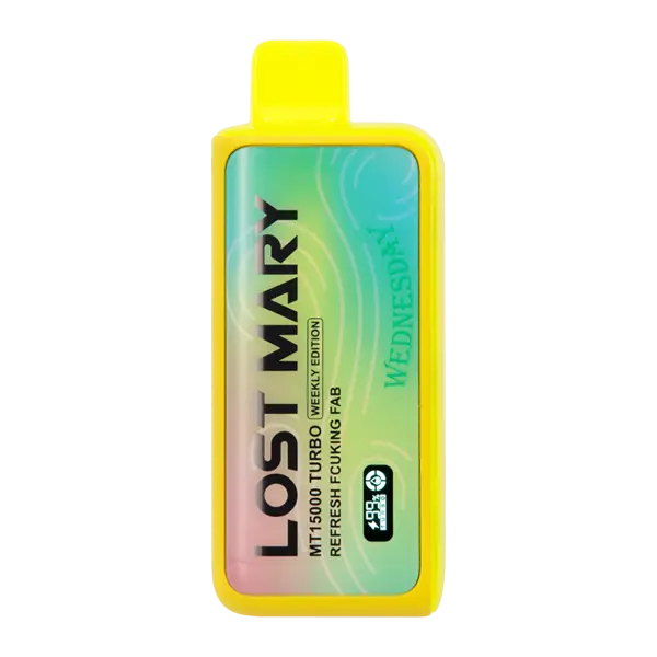BUY 1 GET 1 FREE Refresh Fcuking Fab Lost Mary MT15000 Turbo (Wednesday) | Vape Amazon India