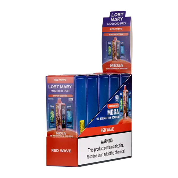 BUY 1 GET 1 FREE Red Wave Lost Mary MO20000 PRO Super Edition | Vape Amazon India Lost Mary