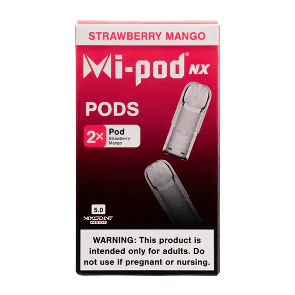 BUY 1 GET 1 FREE Strawberry Mango Mi-Pod NX 2pk Pods | Vape Amazon India