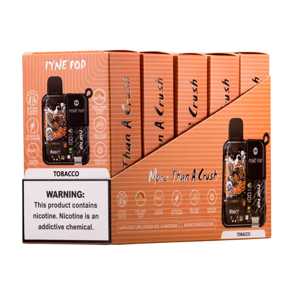 BUY 1 GET 1 FREE Tobacco Pyne Pod Boost | Vape Amazon India Pyne Pod