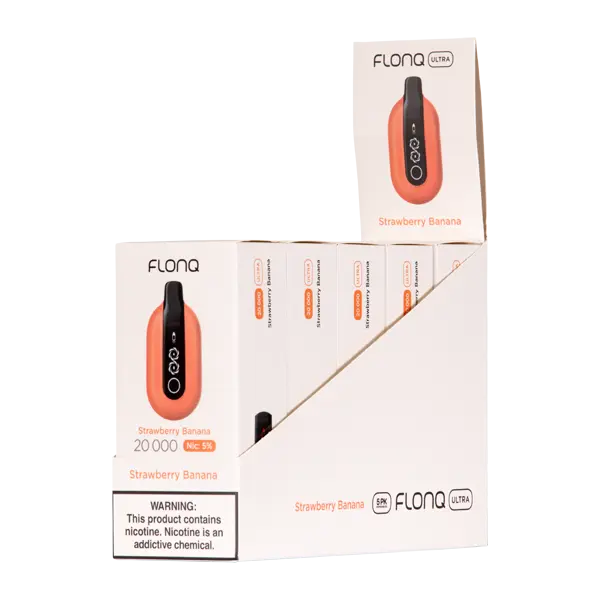 BUY 1 GET 1 FREE Strawberry Banana Flonq Ultra | Vape Amazon India Flonq