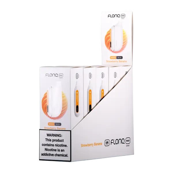BUY 1 GET 1 FREE Strawberry Banana FLONQ Max Smart | Vape Amazon India Flonq