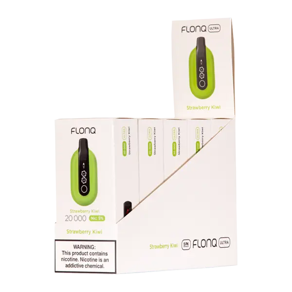 BUY 1 GET 1 FREE Strawberry Kiwi Flonq Ultra | Vape Amazon India Flonq