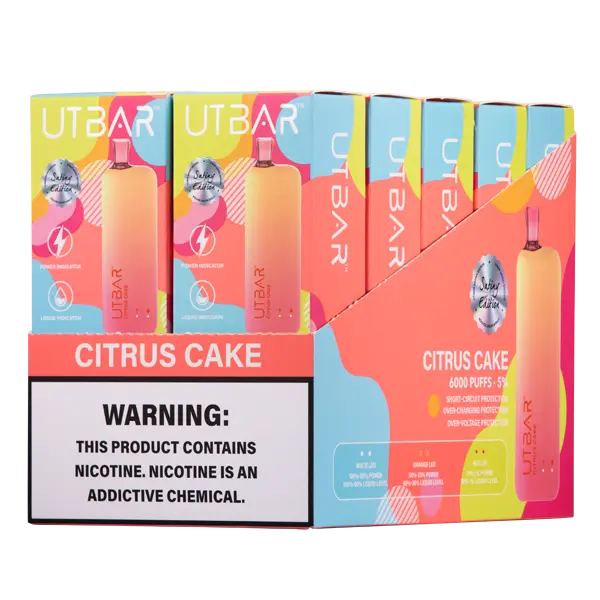 BUY 1 GET 1 FREE Citrus Cake UT Bar | Vape Amazon India Flum