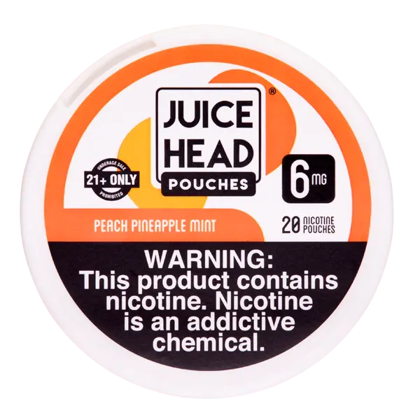 BUY 1 GET 1 FREE Peach Pineapple Mint Juice Head Pouches | Vape Amazon India