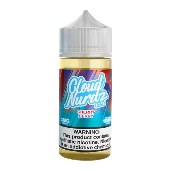 BUY 1 GET 1 FREE Cherry Berry Cloud Nurdz Iced eJuice | Vape Amazon India