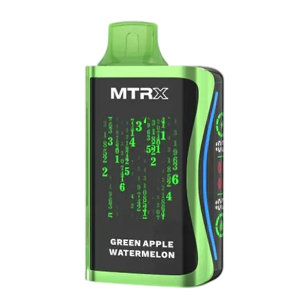 BUY 1 GET 1 FREE Green Apple Watermelon MTRX MX 25000 | Vape Amazon India