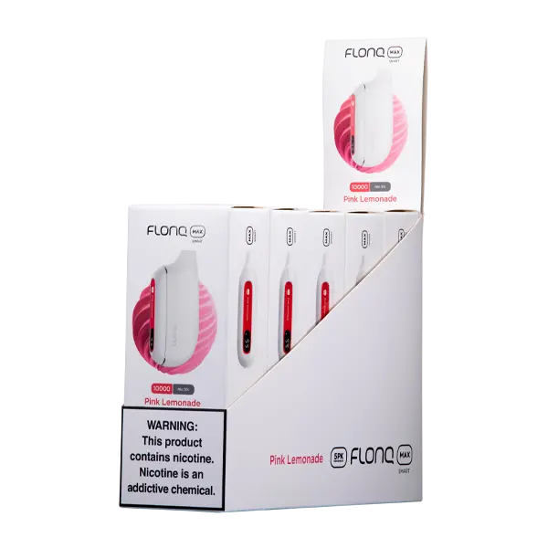 BUY 1 GET 1 FREE Pink Lemonade FLONQ Max Smart | Vape Amazon India Flonq