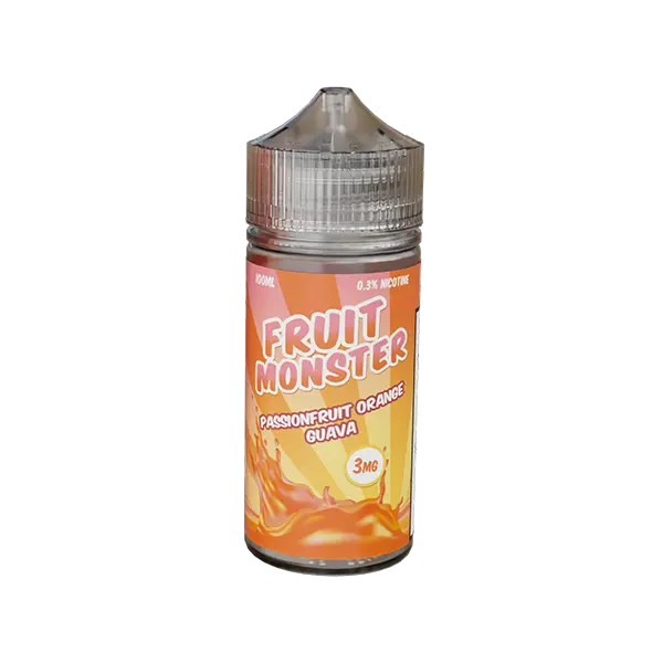 BUY 1 GET 1 FREE Passion Orange Guava Fruit Monster eJuice | Vape Amazon India
