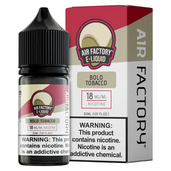 BUY 1 GET 1 FREE Bold Tobacco Air Factory Salt | Vape Amazon India