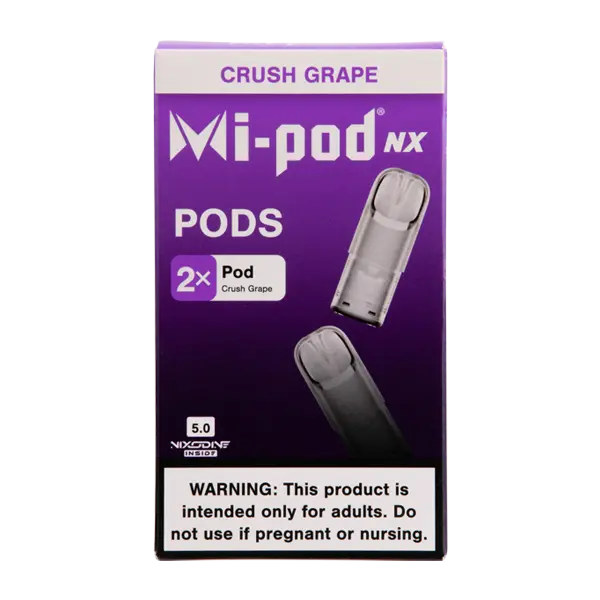 BUY 1 GET 1 FREE Crush Grape Mi-Pod NX 2pk Pods | Vape Amazon India