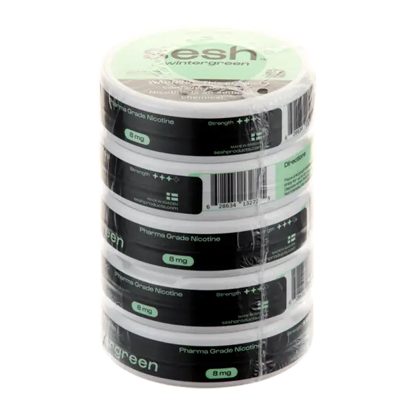 BUY 1 GET 1 FREE Wintergreen Sesh Pouches | Vape Amazon India Sesh